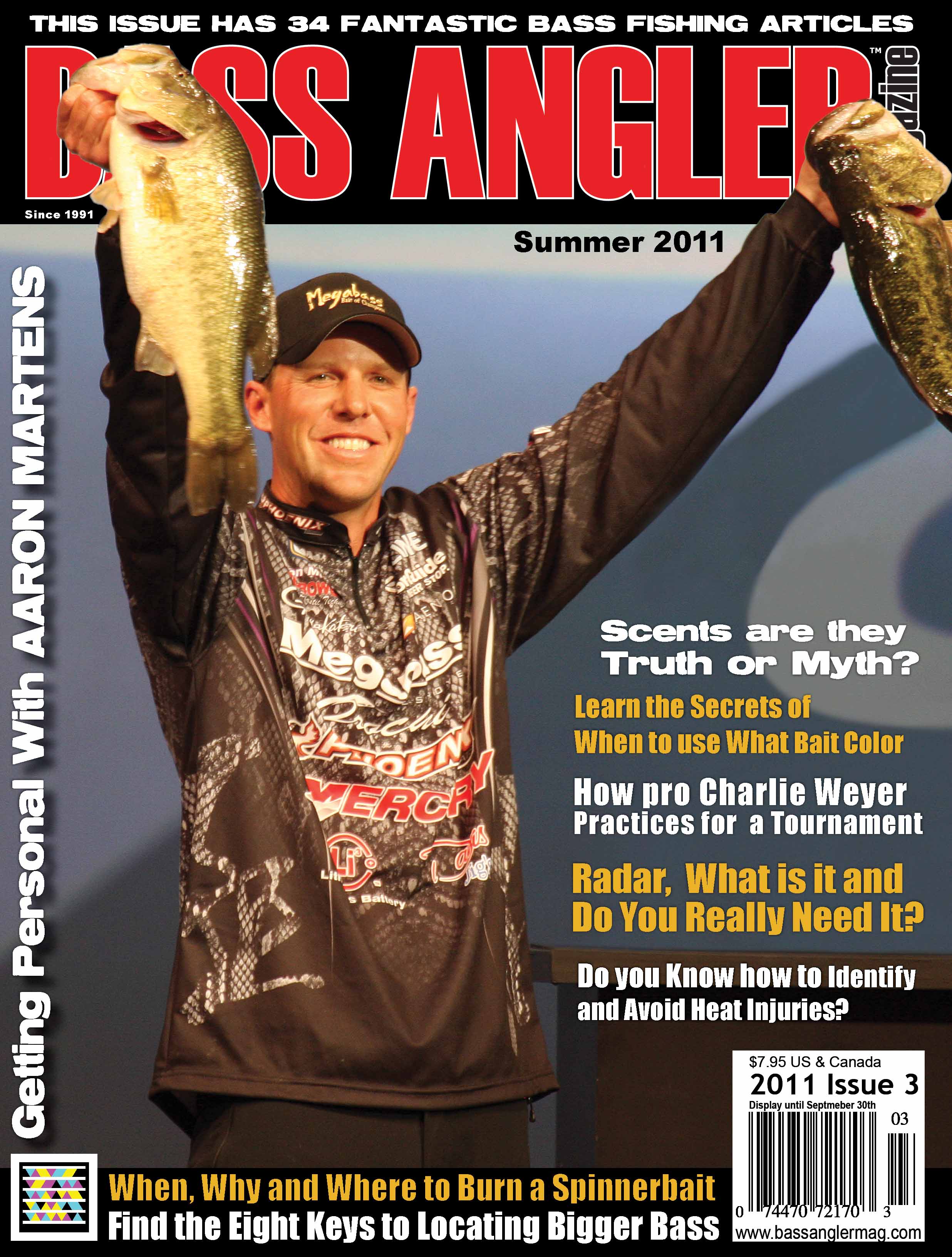 Bass-Angler July 01, 2011 Issue Cover