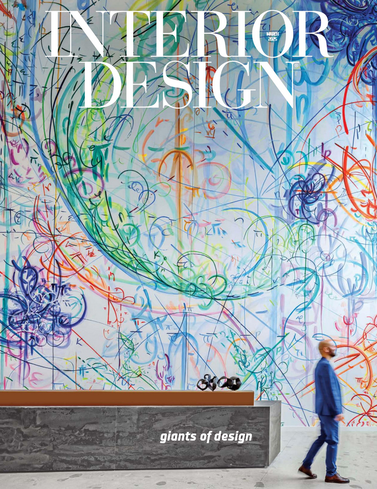 Interior-Design March 01, 2025 Issue Cover