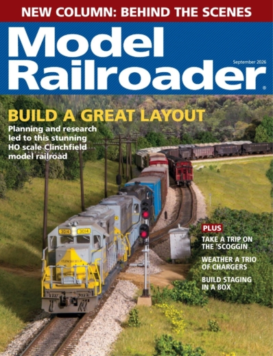 Model Railroader September 01, 2026 Issue Cover