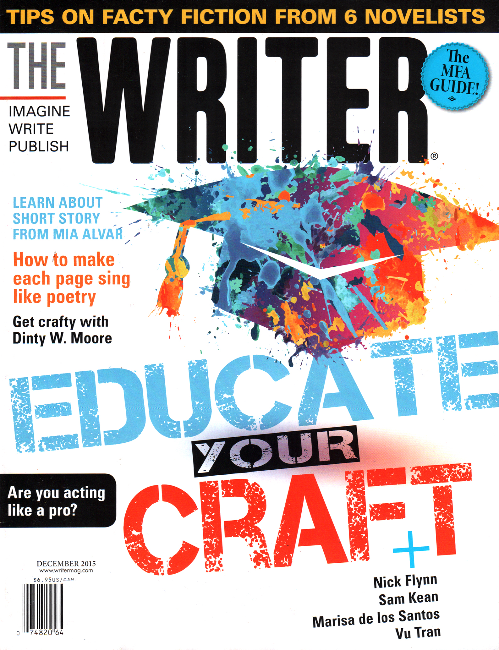 The-Writer December 01, 2015 Issue Cover