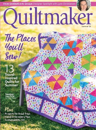 Quiltmaker June 01, 2025 Issue Cover