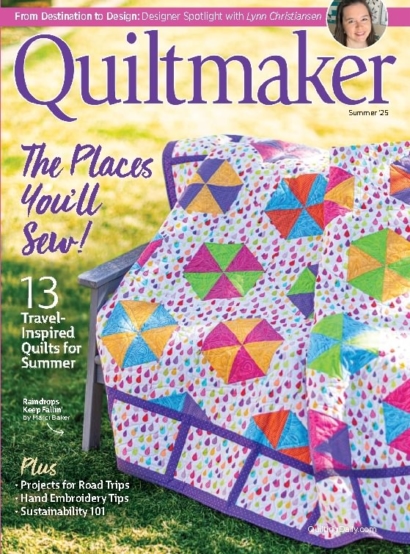 Quiltmaker June 01, 2025 Issue Cover