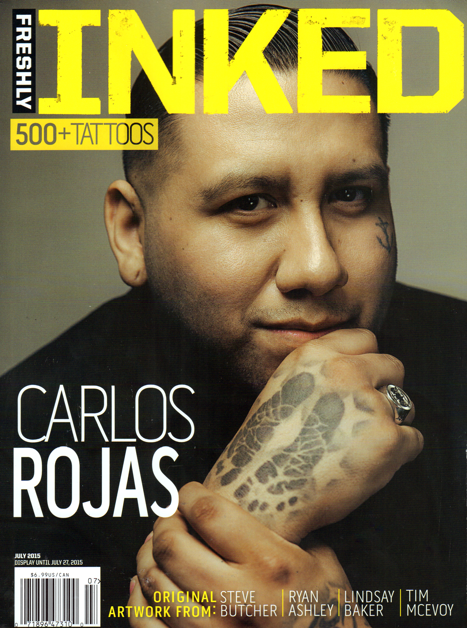 Freshly-INKED July 01, 2015 Issue Cover