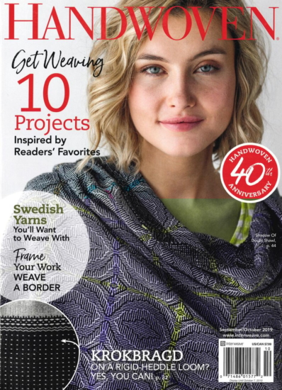 Handwoven September 01, 2019 Issue Cover