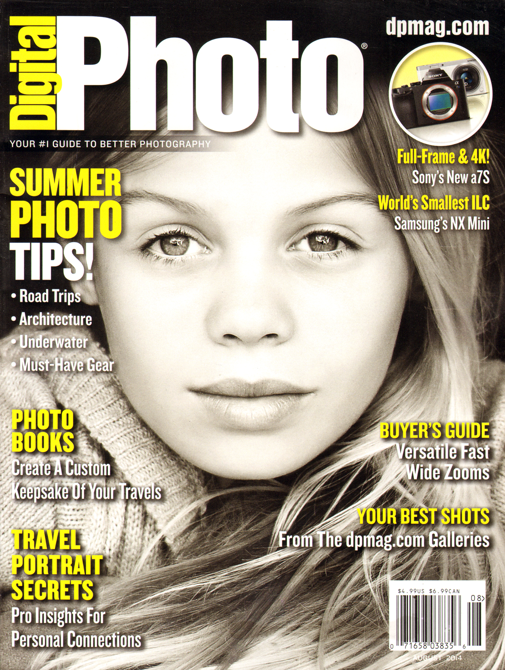 Digital-Photo August 01, 2014 Issue Cover