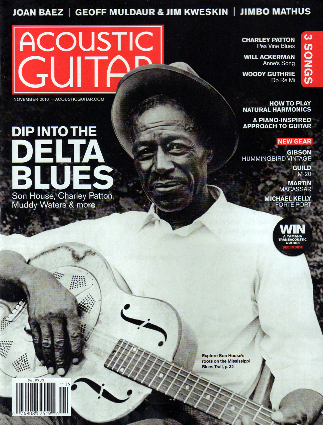 Acoustic-Guitar November 01, 2016 Issue Cover