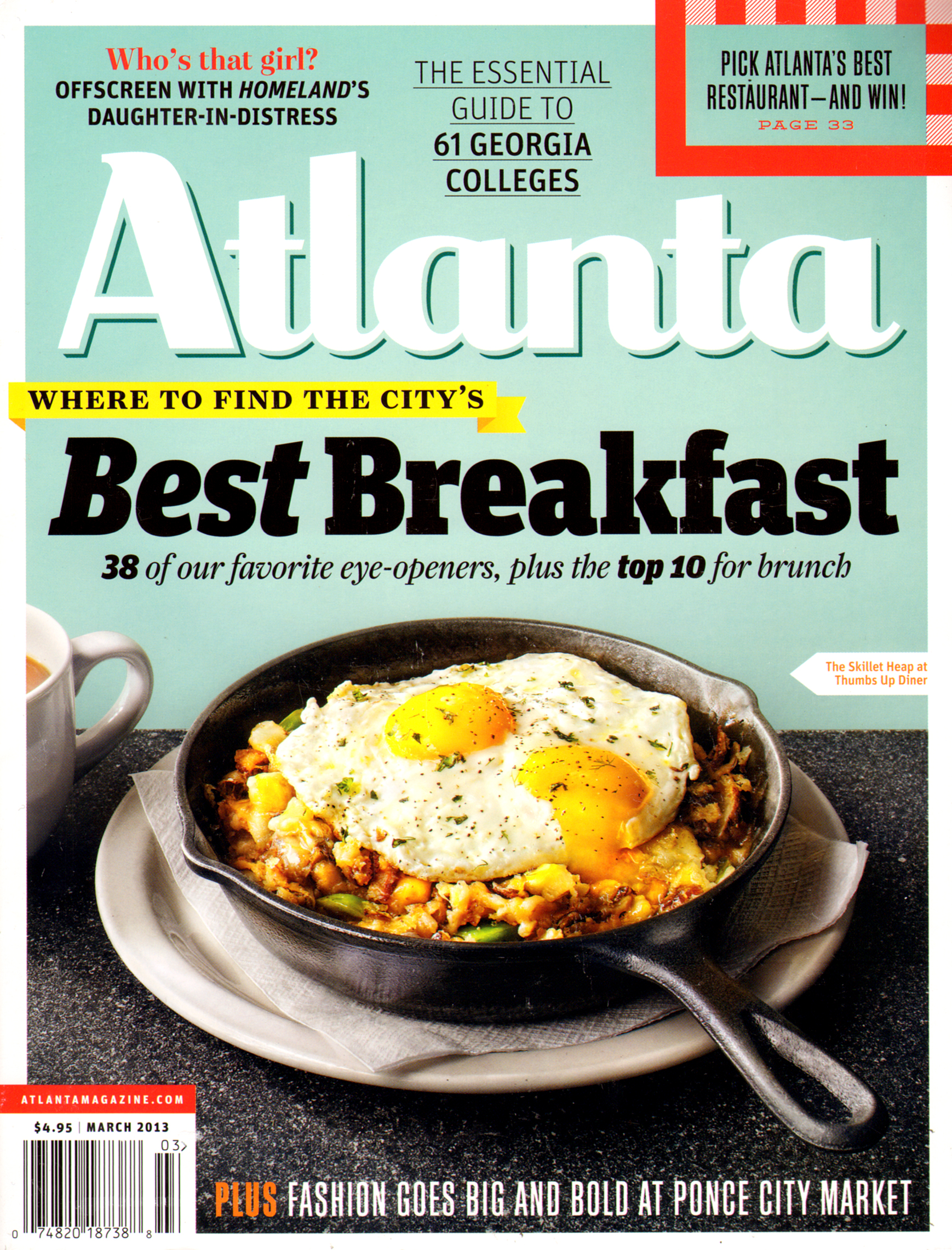 Atlanta-Magazine March 01, 2013 Issue Cover