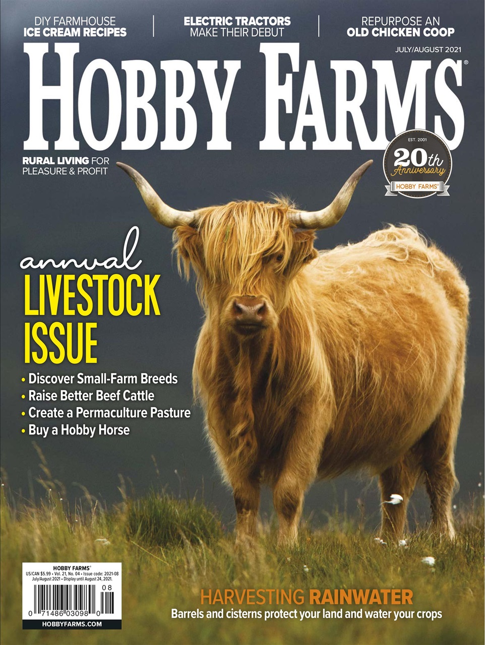 Hobby-Farms July 01, 2021 Issue Cover