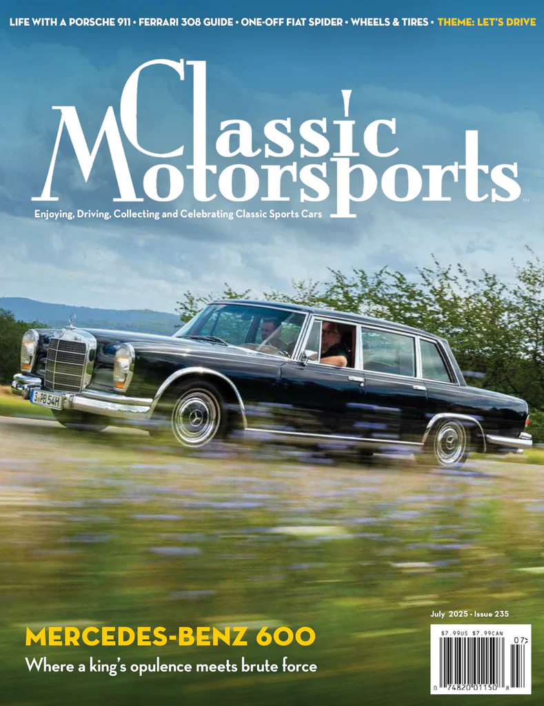Classic Motorsports July 01, 2025 Issue Cover