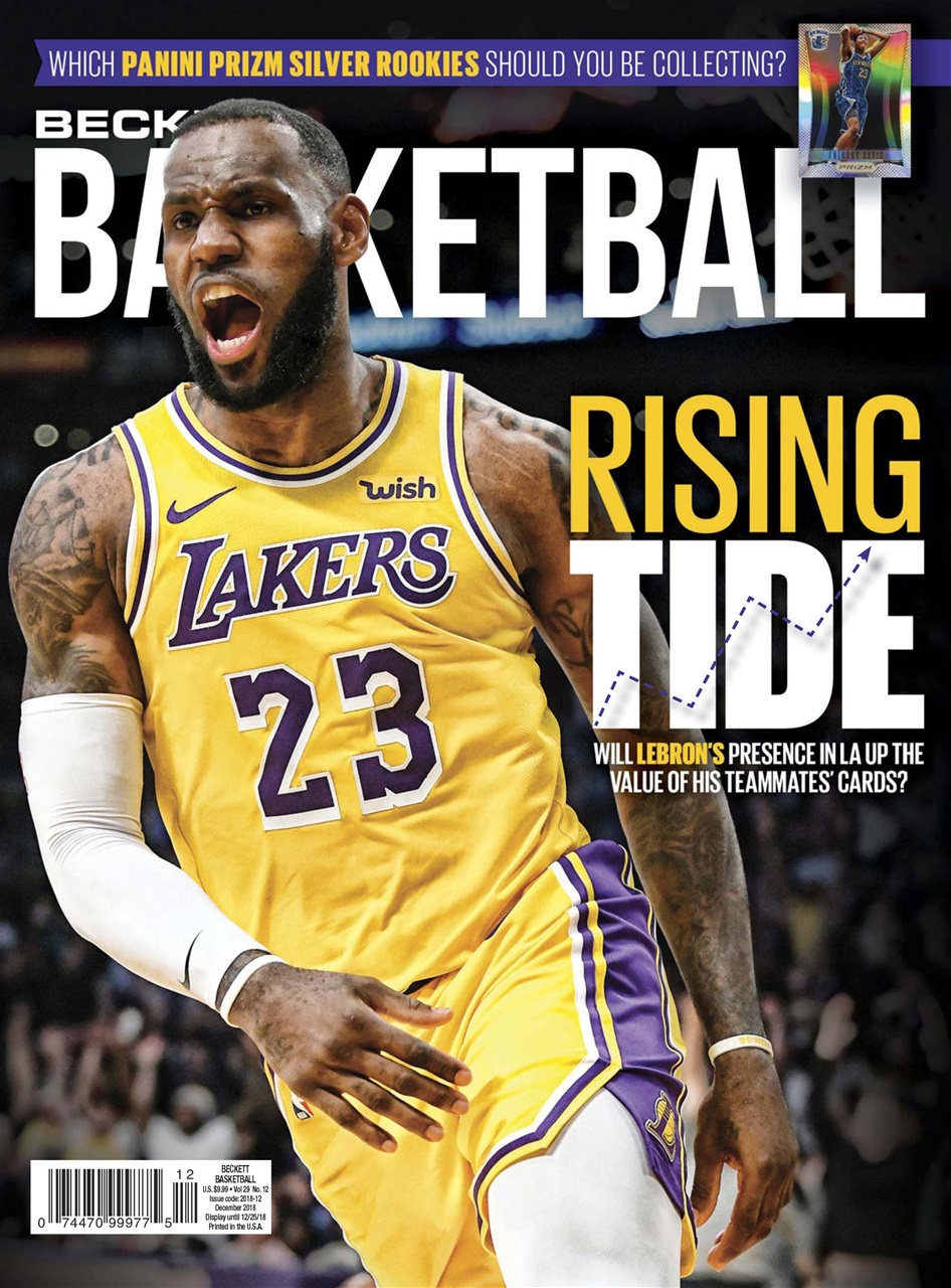Beckett-Basketball December 01, 2018 Issue Cover