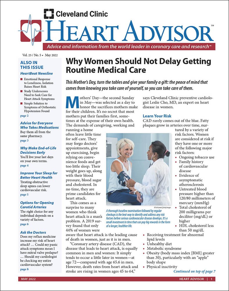 Heart-Advisor May 01, 2022 Issue Cover