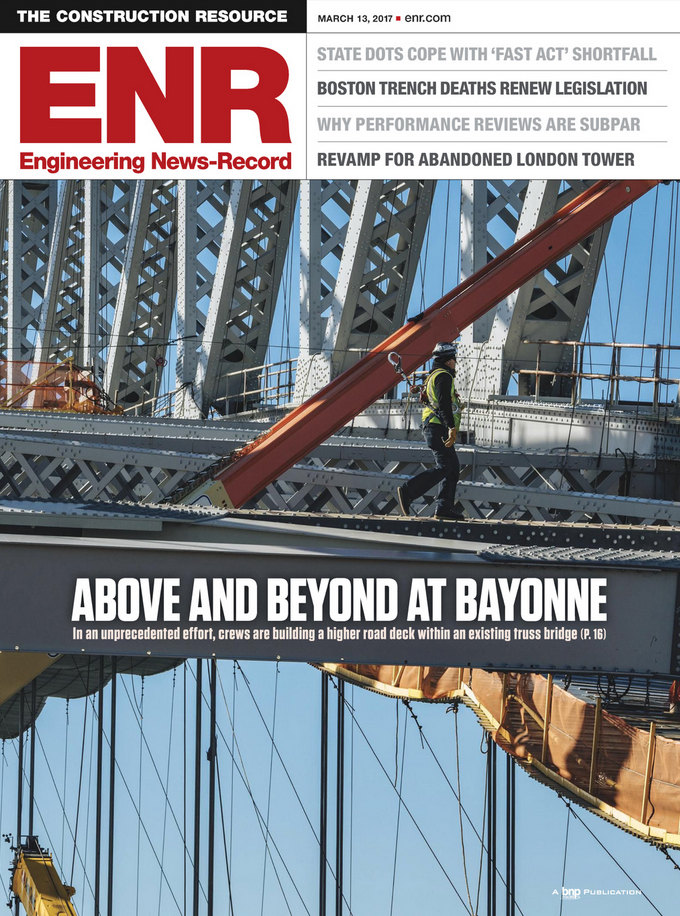 Engineering-News-Record March 13, 2017 Issue Cover