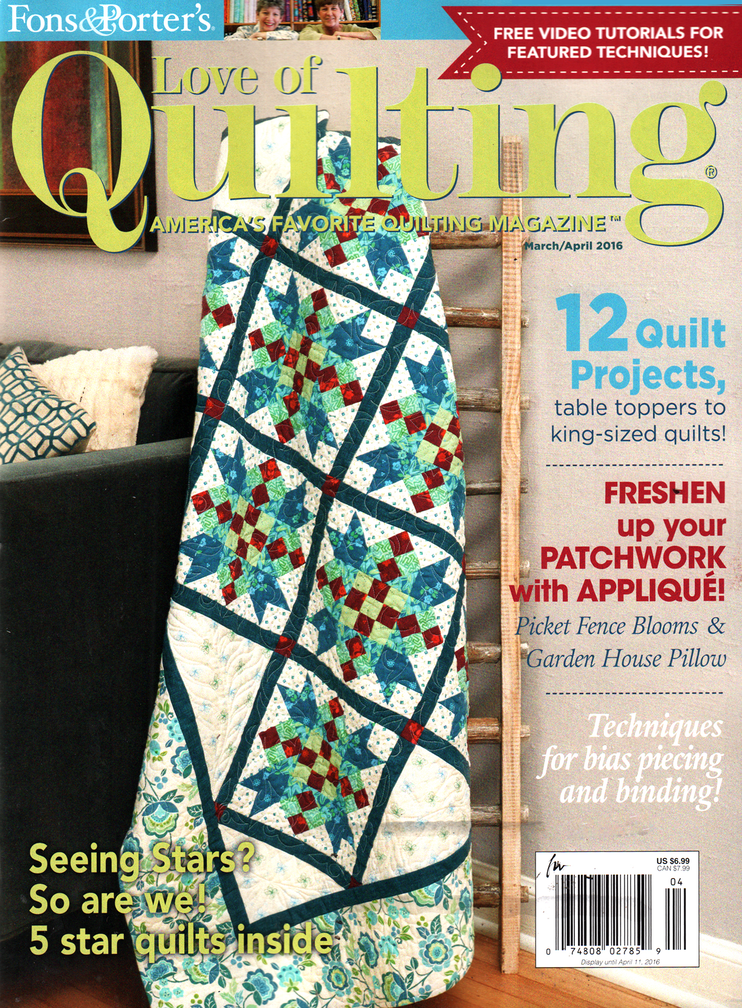Fons-and-Porters-Love-of-Quilting March 01, 2016 Issue Cover