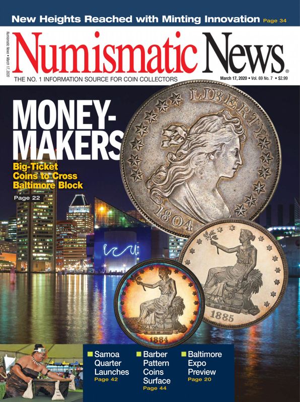Numismatic-News March 17, 2020 Issue Cover