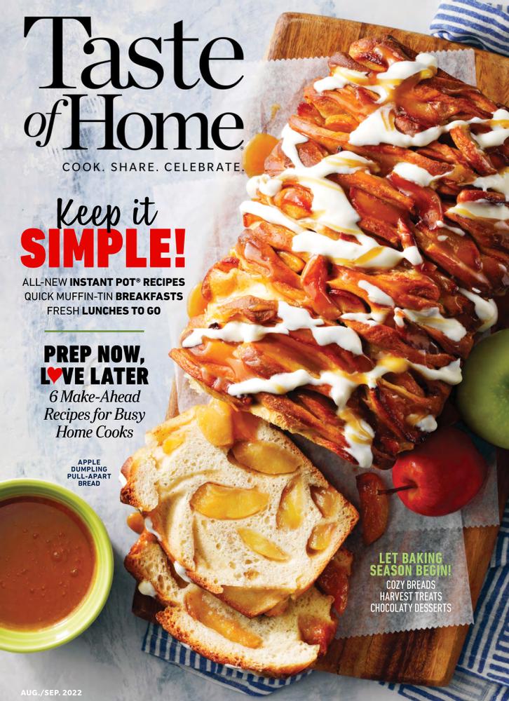 Taste-of-Home August 01, 2022 Issue Cover