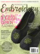 Creative-Machine-Embroidery July 01, 2015 Issue Cover