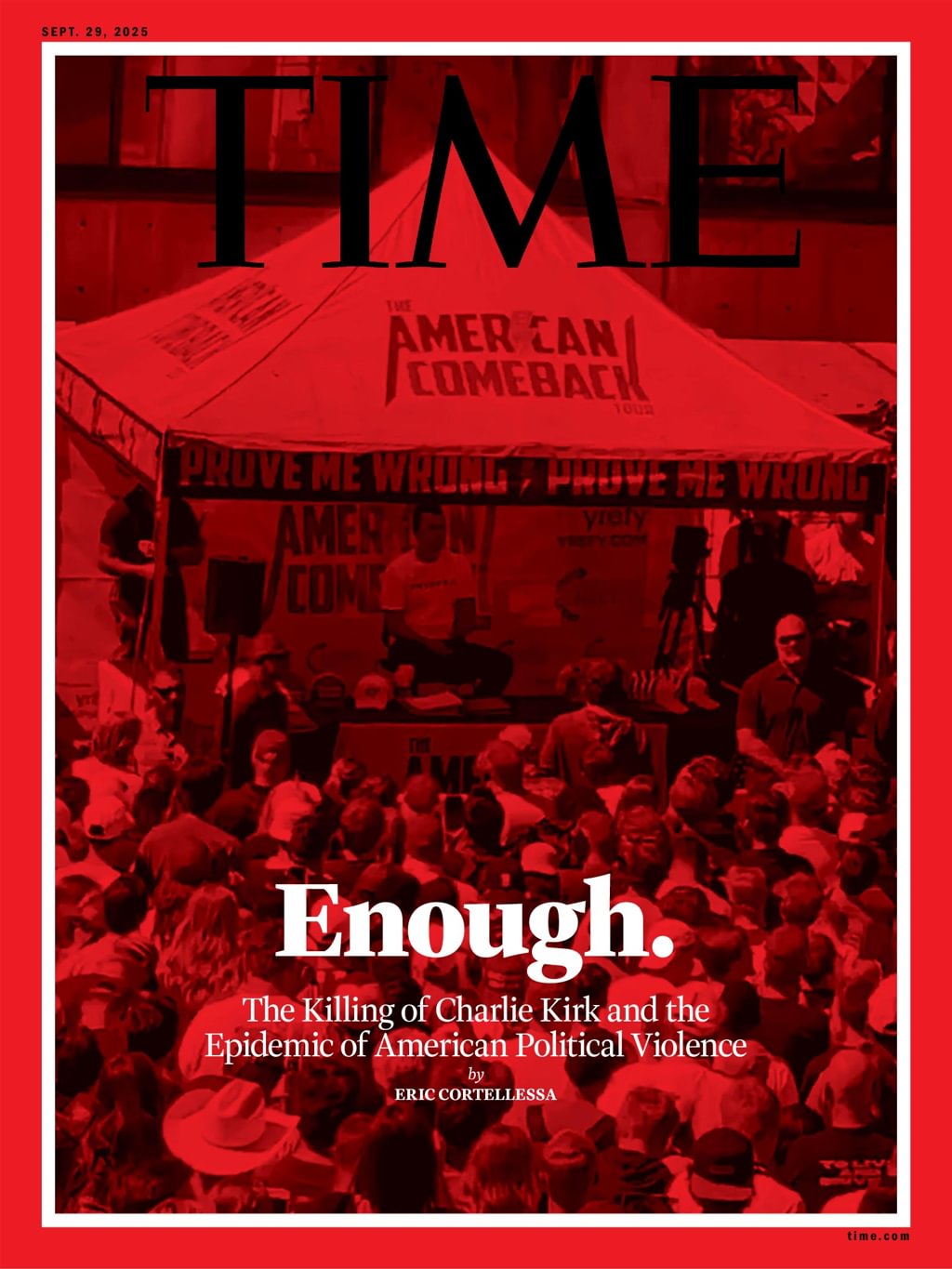 Time September 29, 2025 Issue Cover