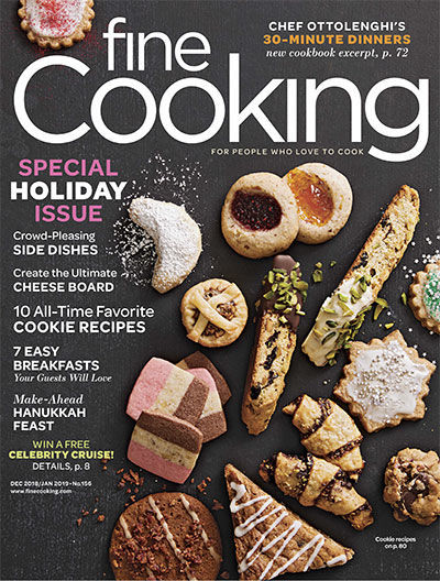 Fine-Cooking December 01, 2018 Issue Cover