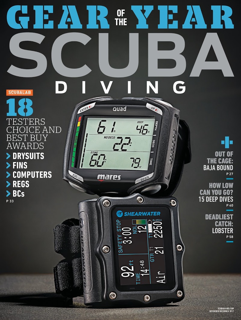 Scuba-Diving November 01, 2017 Issue Cover