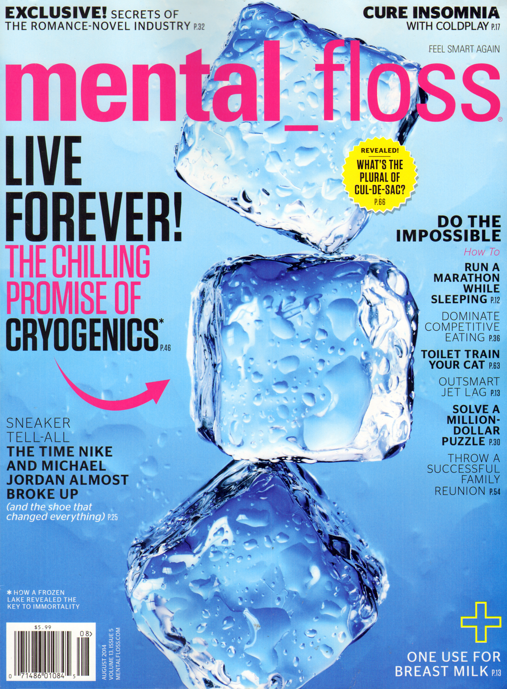 Mental-Floss August 01, 2014 Issue Cover