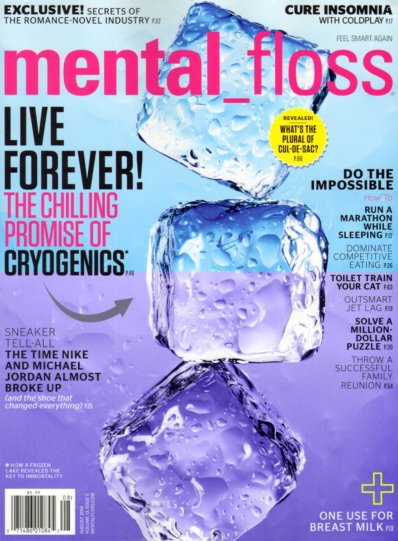 Mental Floss August 01, 2014 Issue Cover