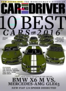 Car-And-Driver January 01, 2016 Issue Cover