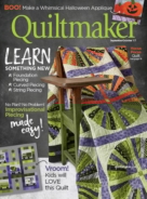 Quiltmaker September 01, 2017 Issue Cover