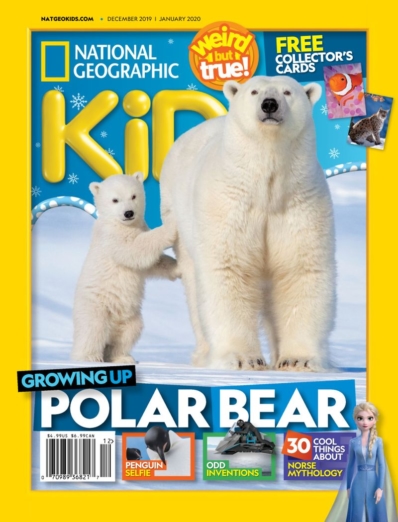 National Geographic Kids December 01, 2019 Issue Cover
