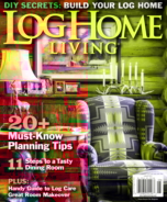 Log-and-Timber-Home-Living August 01, 2013 Issue Cover