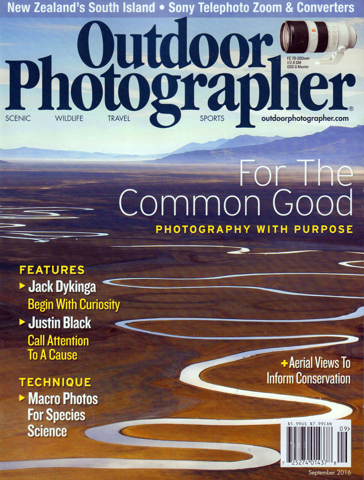 Outdoor-Photographer September 01, 2016 Issue Cover