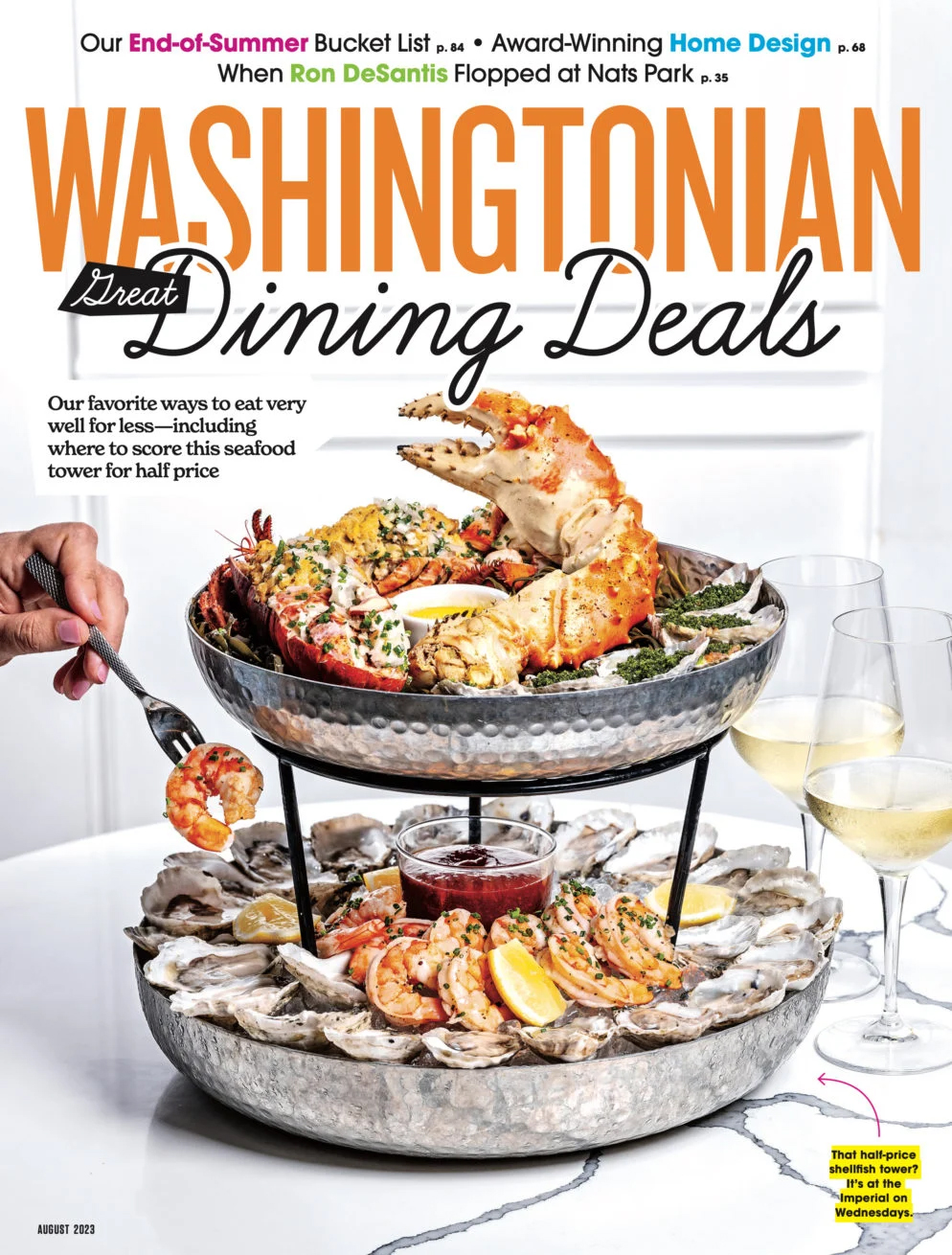 Washingtonian August 01, 2023 Issue Cover