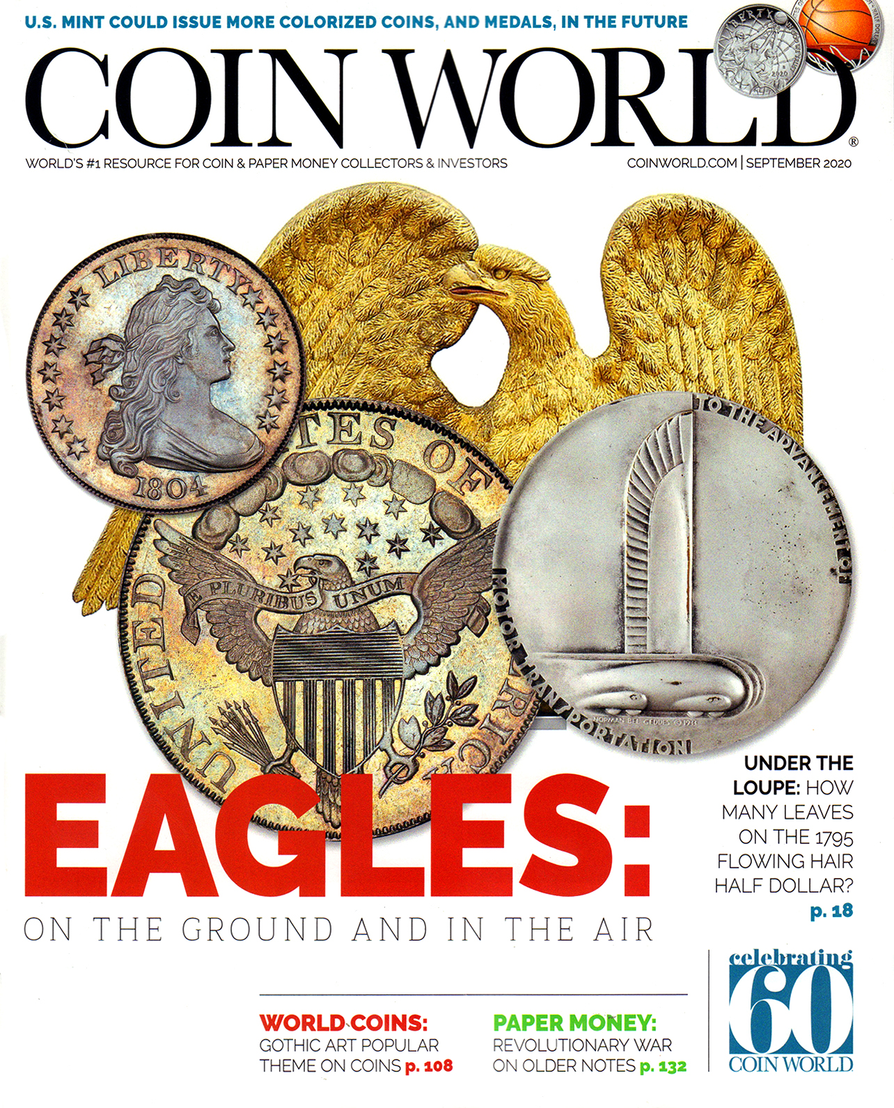 Coin-World-Monthly September 01, 2020 Issue Cover