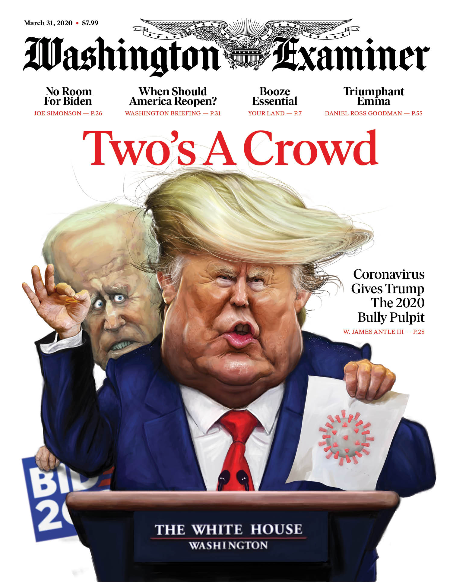 Washington-Examiner March 31, 2020 Issue Cover