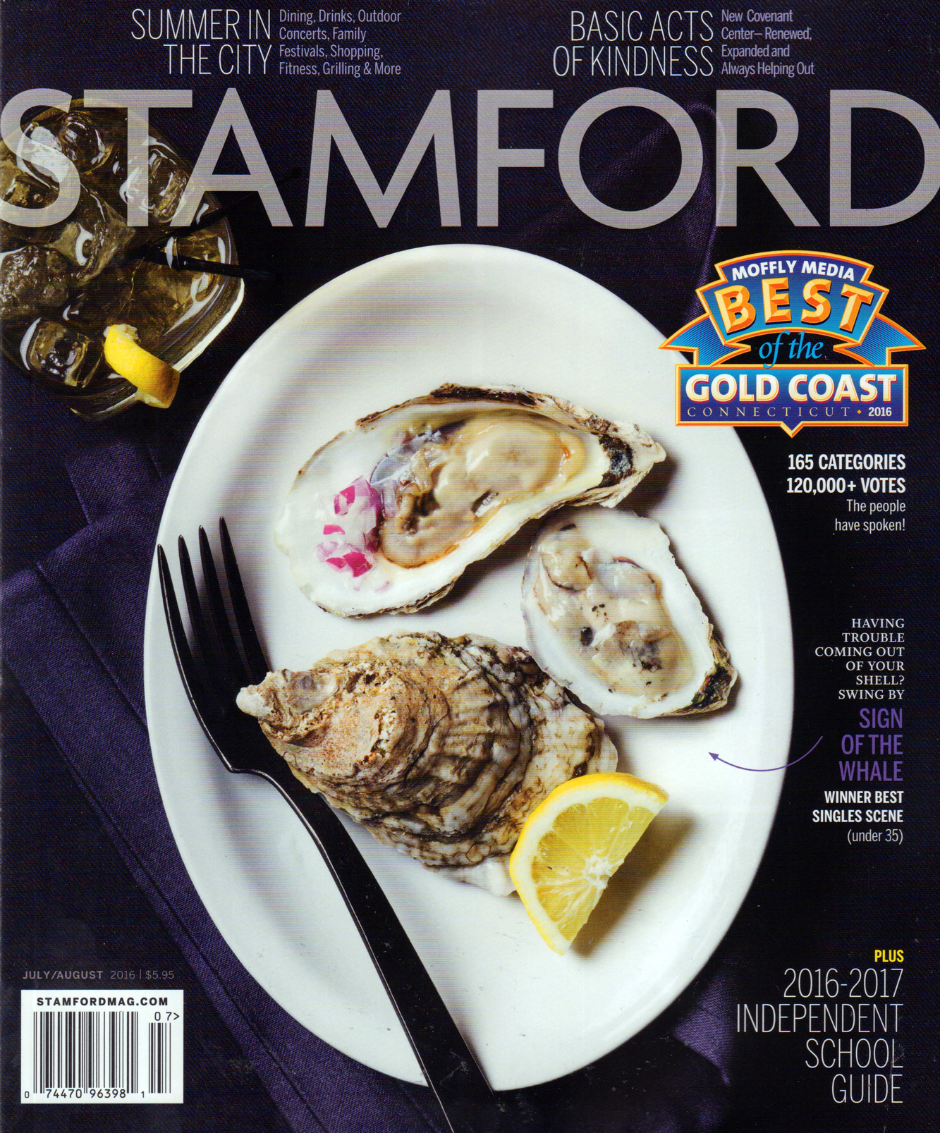 Stamford-Magazine July 01, 2016 Issue Cover