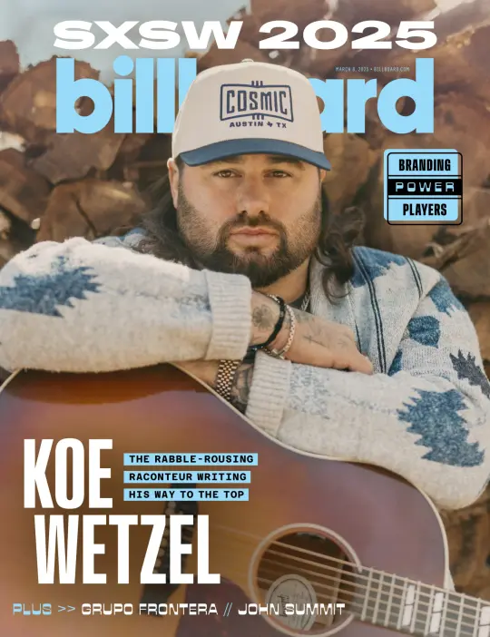 Billboard March 08, 2025 Issue Cover