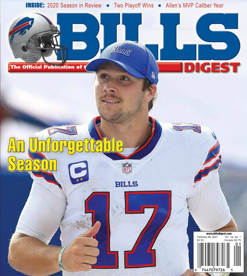 Bills-Digest February 01, 2021 Issue Cover