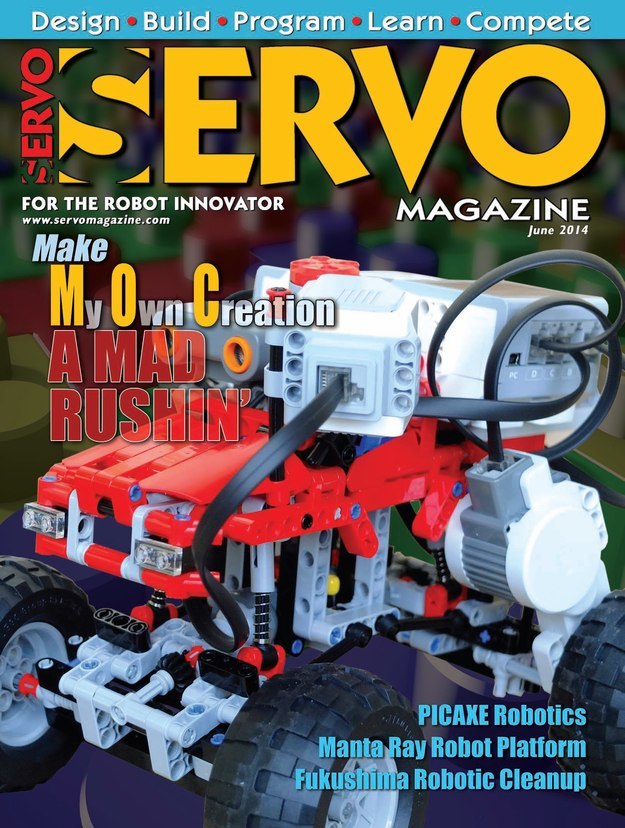 Servo-Magazine June 01, 2014 Issue Cover