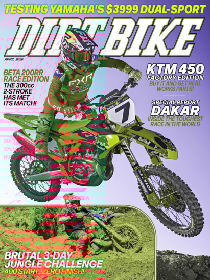 Dirt Bike April 01, 2026 Issue Cover