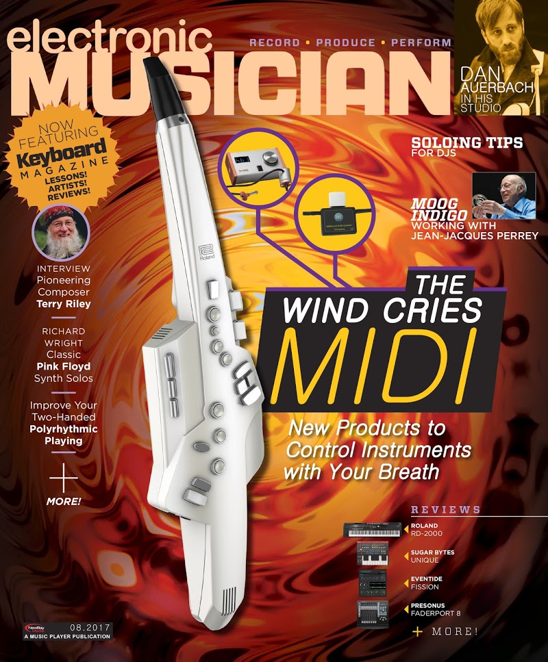 Electronic-Musician August 01, 2017 Issue Cover