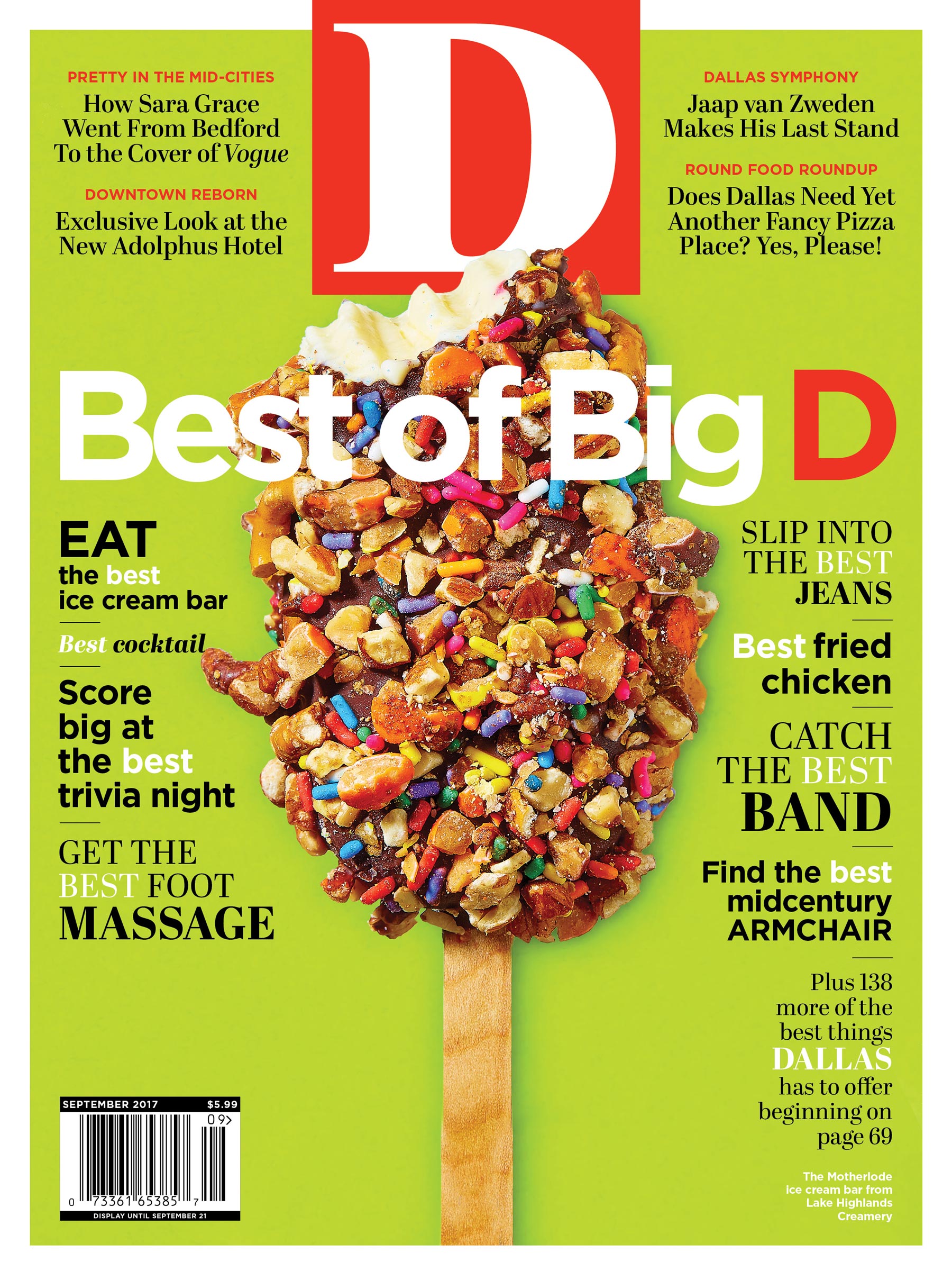 D-Magazine September 01, 2017 Issue Cover