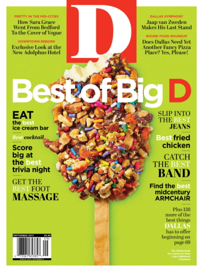 D Magazine September 01, 2017 Issue Cover