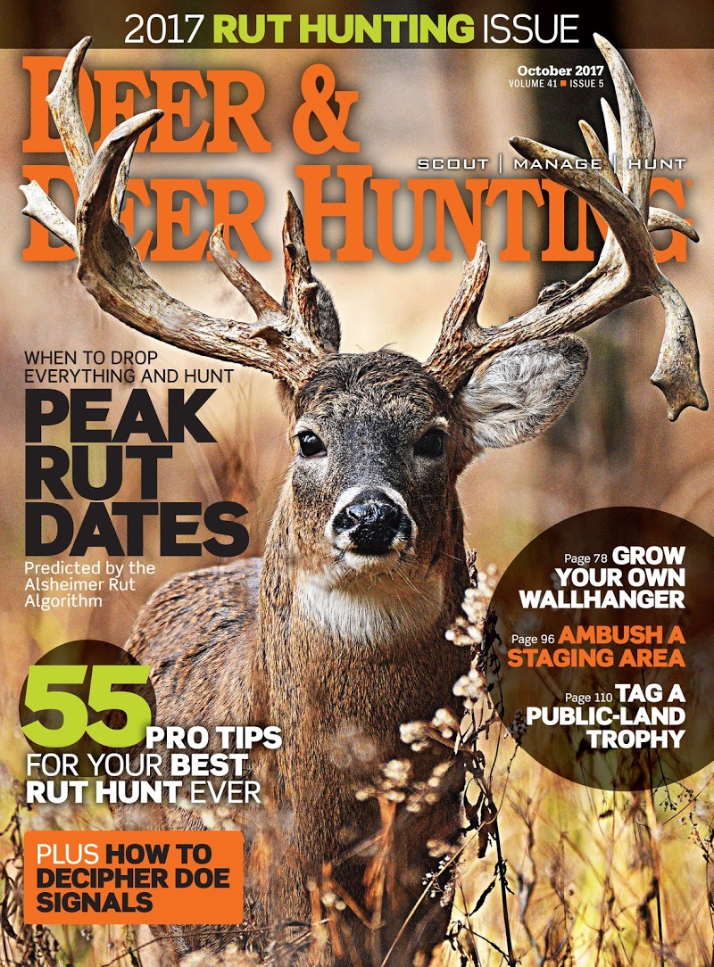 Deer-and-Deer-Hunting October 01, 2017 Issue Cover