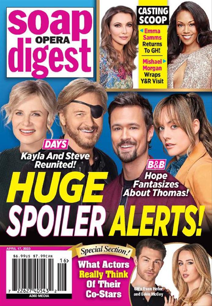 Soap-Opera-Digest April 17, 2023 Issue Cover