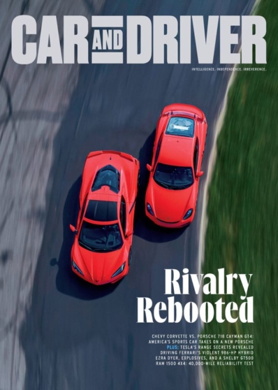 Car And Driver September 01, 2020 Issue Cover