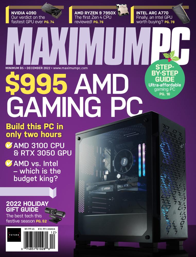 Maximum-PC December 01, 2022 Issue Cover