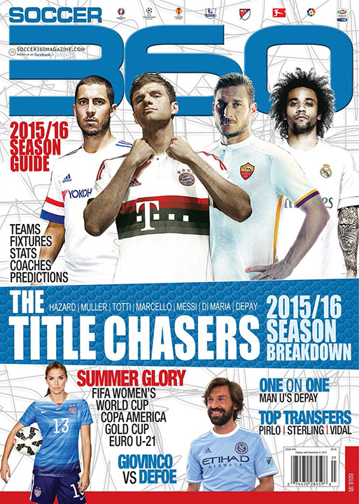 Soccer-360 September 01, 2015 Issue Cover