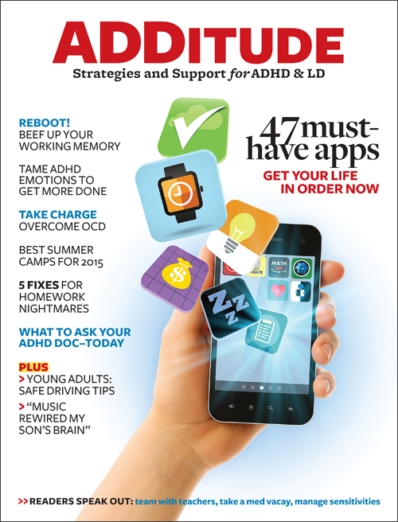 ADDitude March 01, 2015 Issue Cover