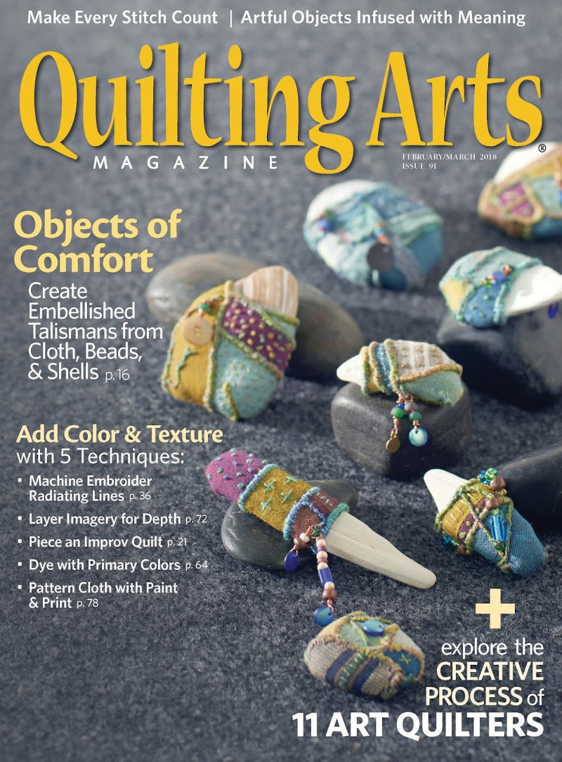 Quilting-Arts February 01, 2018 Issue Cover
