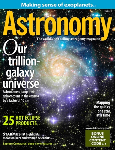 Astronomy June 01, 2017 Issue Cover