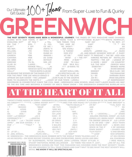 Greenwich December 01, 2017 Issue Cover